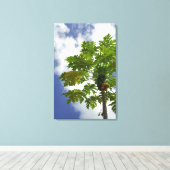 Zuid Pacific, Frans-Polynesië, Moorea. 2 Canvas Afdruk (Insitu (Houten vloer))