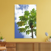 Zuid Pacific, Frans-Polynesië, Moorea. 2 Canvas Afdruk (Insitu (Woonkamer))