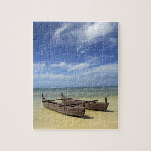 Zuid-Pacific, Frans-Polynesië, Moorea. Legpuzzel (Verticaal)