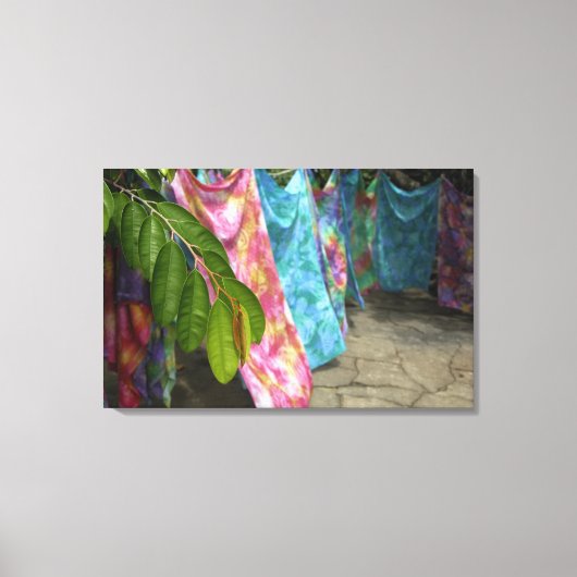 Zuid-Pacific, Frans-Polynesië, Samenleving Canvas Afdruk (Voorkant)