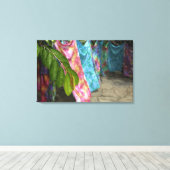 Zuid-Pacific, Frans-Polynesië, Samenleving Canvas Afdruk (Insitu (Houten vloer))