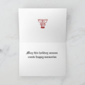 Zuid-Pacifische kust Locomotief Vakantie Kaart (Binnen)