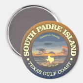 Zuid-Padre-eiland (C) Magneet (Voorkant / Achterkant)