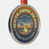 Zuid-Padre-eiland (C) Metalen Ornament (Rechts)