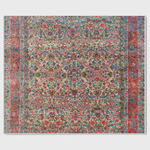 Zuid-Perzië Rood Roze Blauw  Cadeaupapier (Vlak)