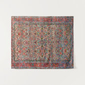 Zuid-Perzië Rood Roze Blauw  Wandkleed (Voorkant (horizontaal))