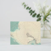 Zuid-Polaire regio's Briefkaart (Staand voorkant)