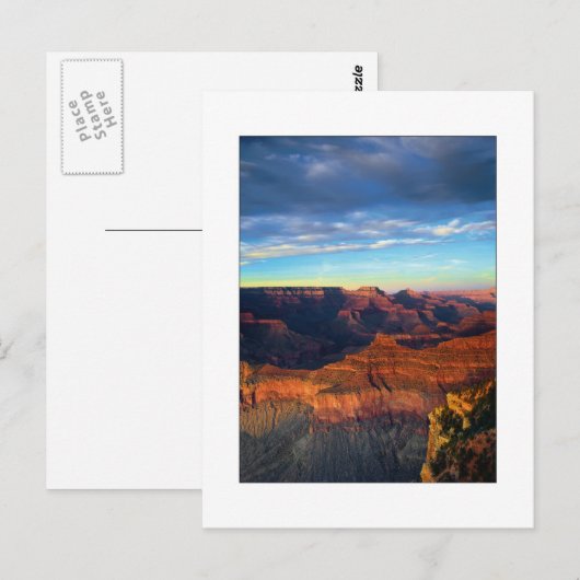 "Zuid-Rim" Briefkaart (Voorkant / Achterkant)