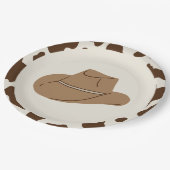 Zuid-Rodeo Neutral Cowboy Birthday Paper Bord (Gekanteld)