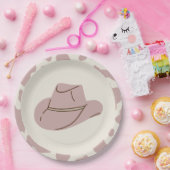 Zuid-Rodeo Roze Cowgirl Bord Birthday Paper (Feest)