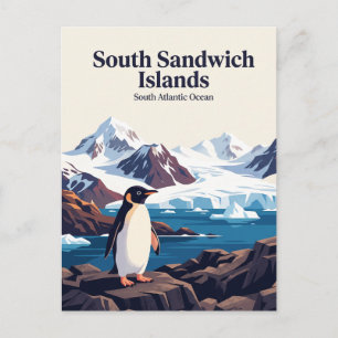 Zuid-Sandwicheilanden Briefkaart