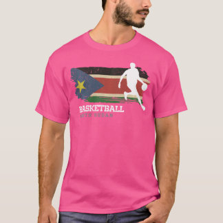 Zuid-Soedan Basketbal Team B-Ball Mannen Basketbal T-shirt