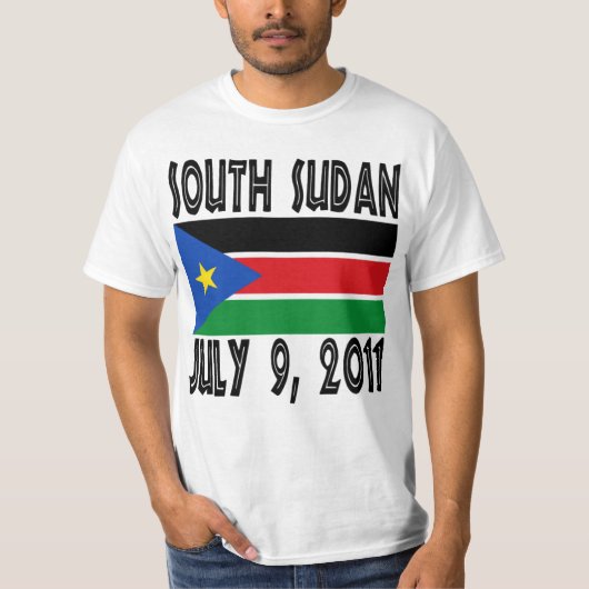 Zuid-Soedan T-shirt (Voorkant)