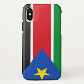 Zuid-Soedan vlag iPhone X Hoesje