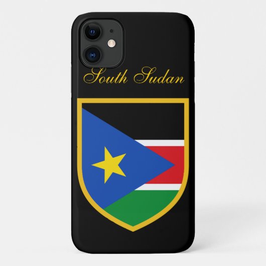 Zuid-Soedan vlag Case-Mate iPhone Case (Achterkant)