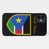 Zuid-Soedan vlag Case-Mate iPhone Case (Achterkant (horizontaal))