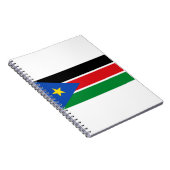 Zuid-Soedan vlag Notitieboek (Rechterzijde)