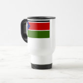Zuid-Soedan vlag Reisbeker (Voorkant links)