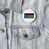 Zuid-Soedan vlag Ronde Button 5,7 Cm (In situ)