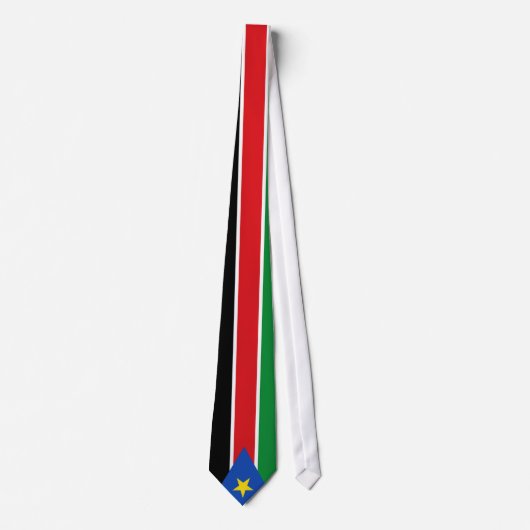 Zuid-Soedan vlag Stropdas (Voorkant)