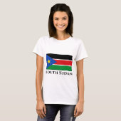 Zuid-Soedan vlag T-shirt (Voorkant volledig)