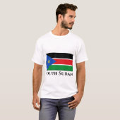 Zuid-Soedan vlag T-shirt (Voorkant volledig)