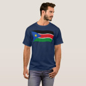 Zuid-Soedan Vlag T-shirt (Voorkant volledig)
