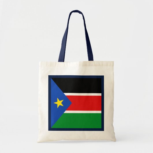 Zuid-Soedan-vlag Tote Bag (Voorkant)