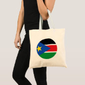 Zuid-Soedan vlag Tote Bag (Voorkant (product))