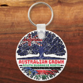 Zuid-Soedan Zuid-Soedan Australië Sleutelhanger (Voorkant)