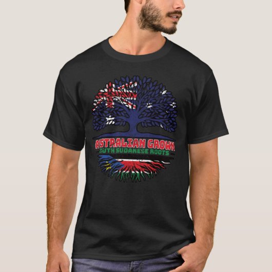 Zuid-Soedan Zuid-Soedan Australië T-shirt (Voorkant)
