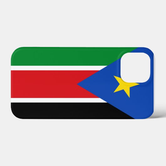 zuid - soedanese vlag Case-Mate iPhone case (Achterkant (horizontaal))