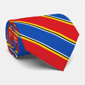 Zuid-Soedanese vlag Elegante Patriottische Stropda Stropdas (Opgerold)