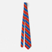 Zuid-Soedanese vlag Elegante Patriottische Stropda Stropdas (Achterkant)