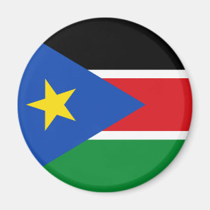zuid - soedanese vlag magneet