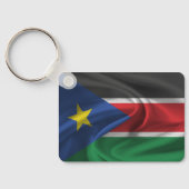 Zuid-Soedanese vlag Sleutelhanger (Achterkant)