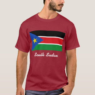 zuid - soedanese vlag t-shirt