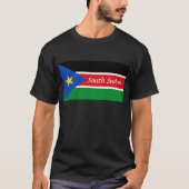 zuid - soedanese vlag t-shirt (Voorkant)