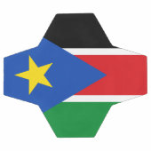 zuid - soedanese vlag voetbal (Enkel)