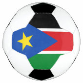 zuid - soedanese vlag voetbal (Voorkant)