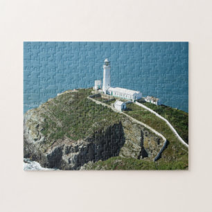Zuid Stack vuurtoren Wales Legpuzzel