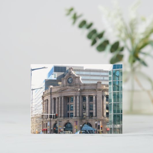 Zuid-station Briefkaart (Staand voorkant)