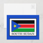 Zuid-Sudan Briefkaart (Voorkant / Achterkant)