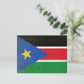 Zuid-Sudan Briefkaart (Staand voorkant)