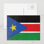 Zuid-Sudan Briefkaart (Voorkant / Achterkant)
