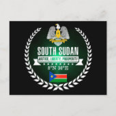 Zuid-Sudan Briefkaart (Voorkant)