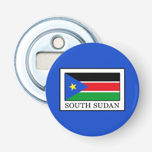 Zuid-Sudan Button Flesopener (Voorkant)