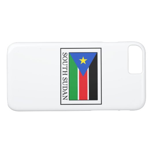 Zuid-Sudan Case-Mate iPhone Case (Achterkant (Horizontaal))
