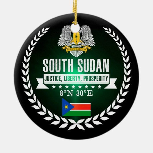 Zuid-Sudan Keramisch Ornament (Achterkant)