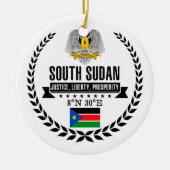 Zuid-Sudan Keramisch Ornament (Voorkant)